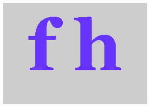 Textfeld: f h